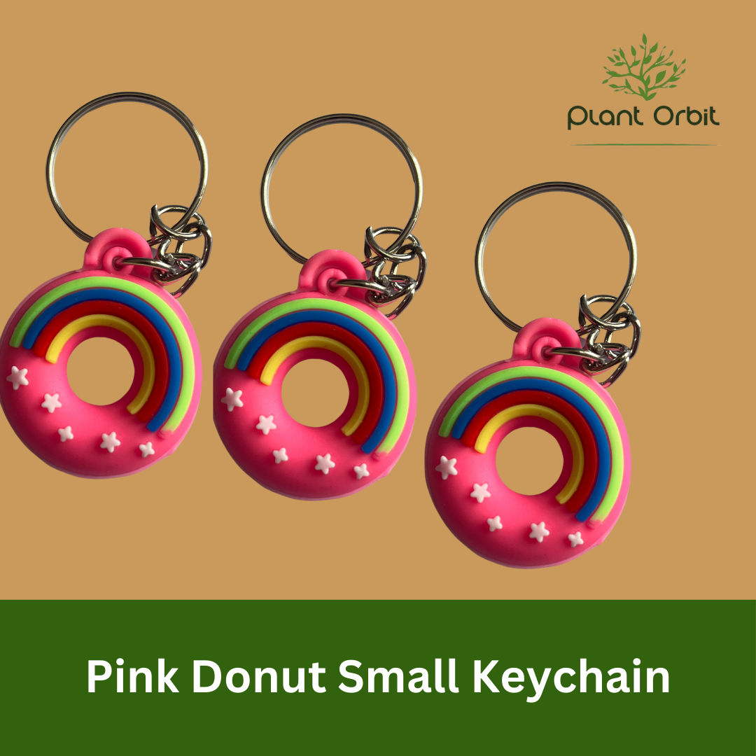 Pink Doughnut Small Keychain (K-113)