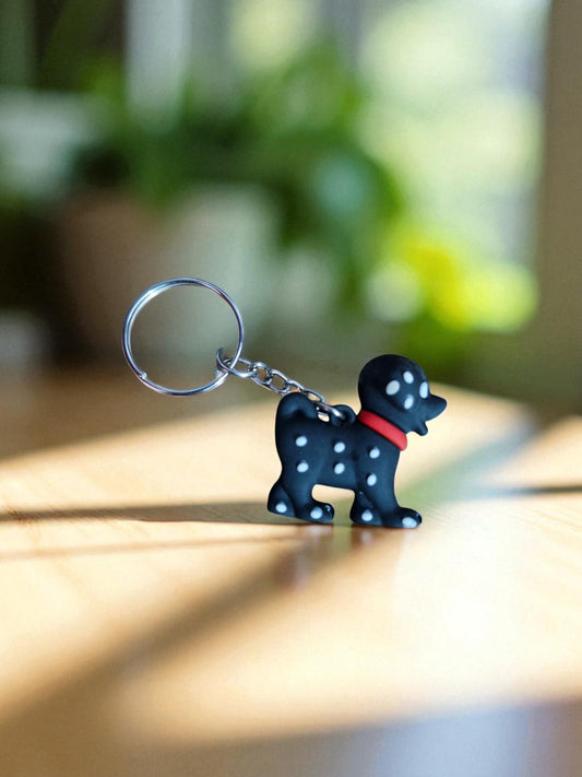 Black Cute Dog Keychain (K-150)