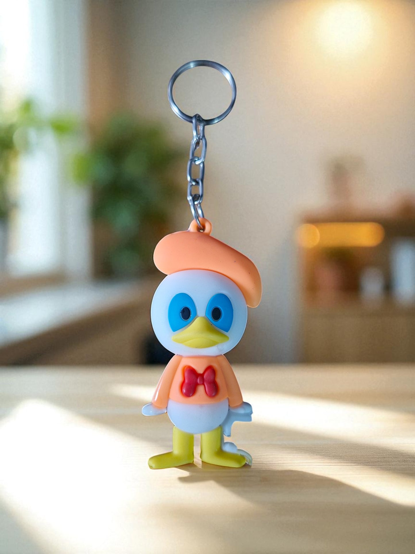 Orange Donald Duck Keychain (K-161)
