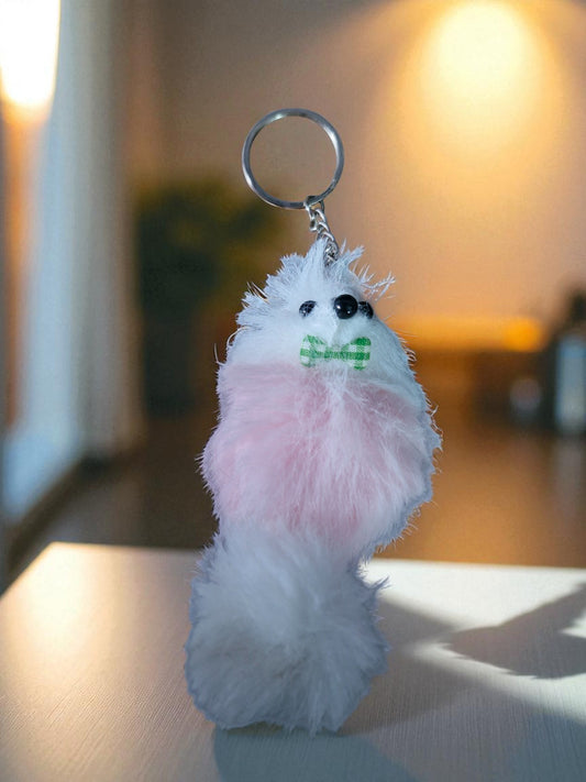 Furry Cat Keychain (K-167)