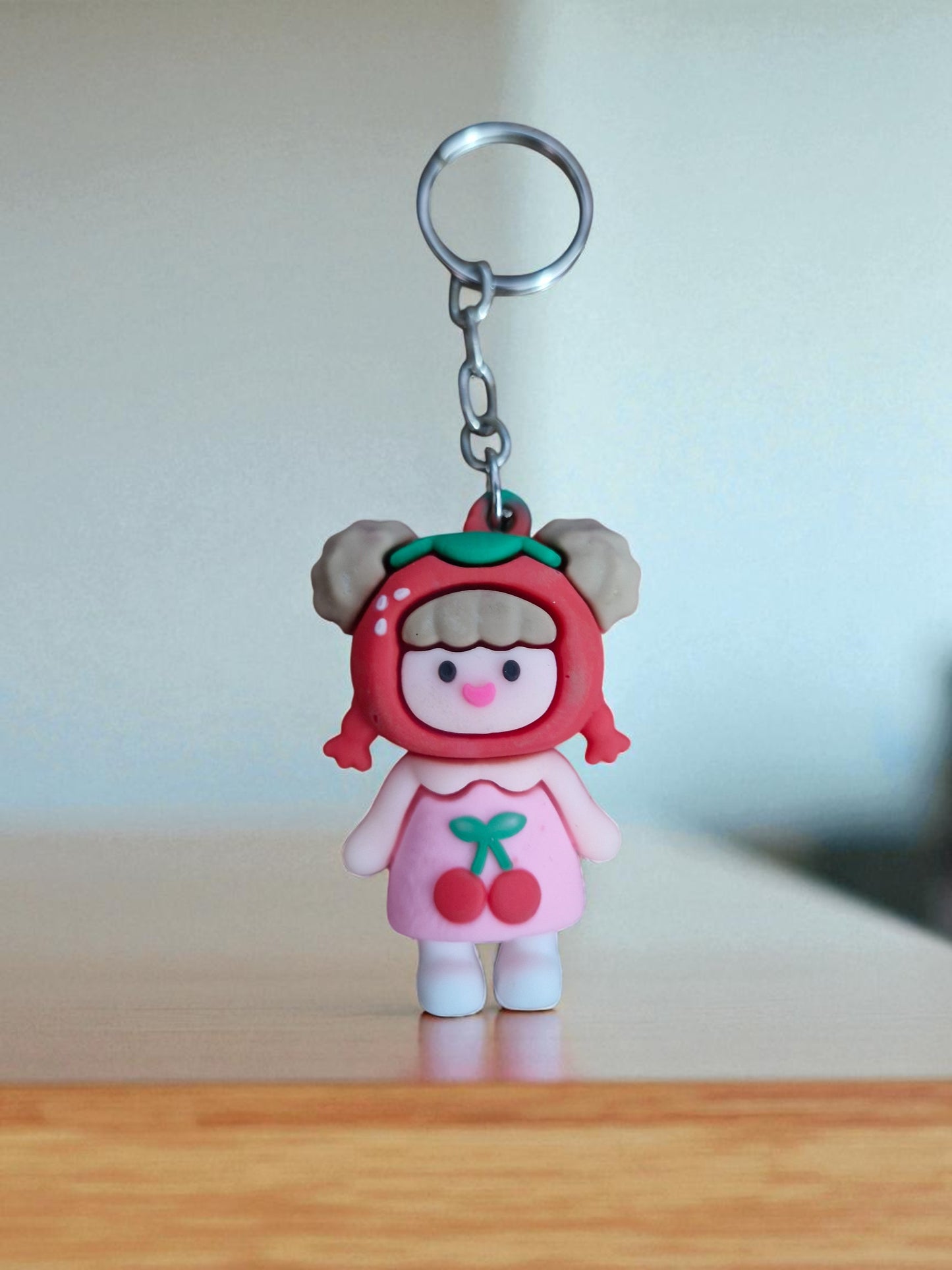 Pink Doll Keychain (K-179)