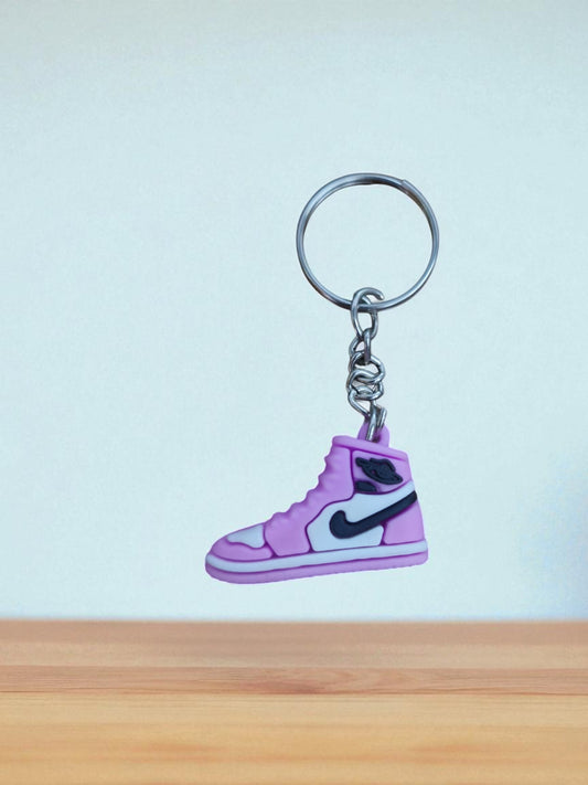 Purple Shoe Keychain (K-186)