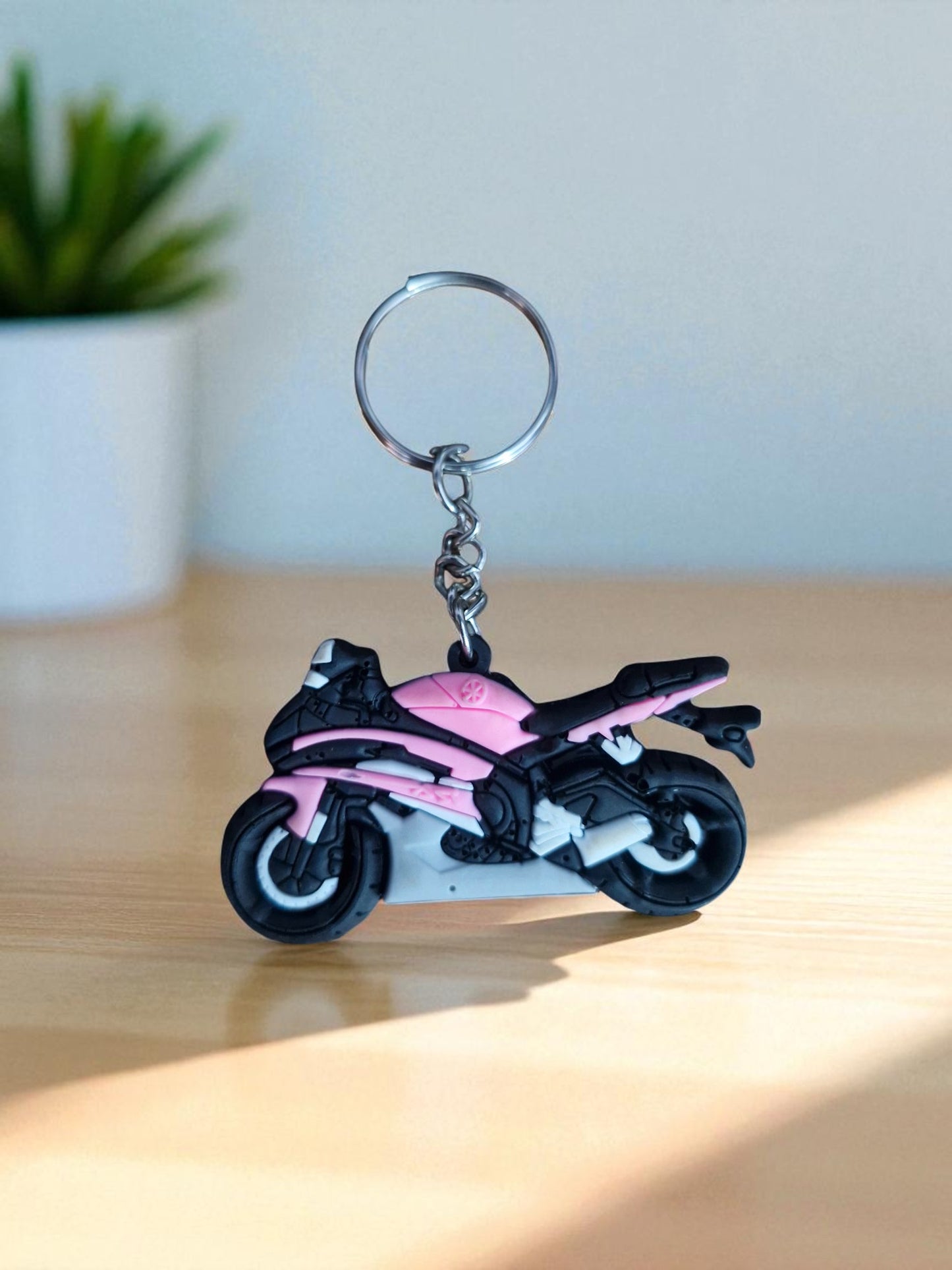 Orange Bike Keychain (K-142)