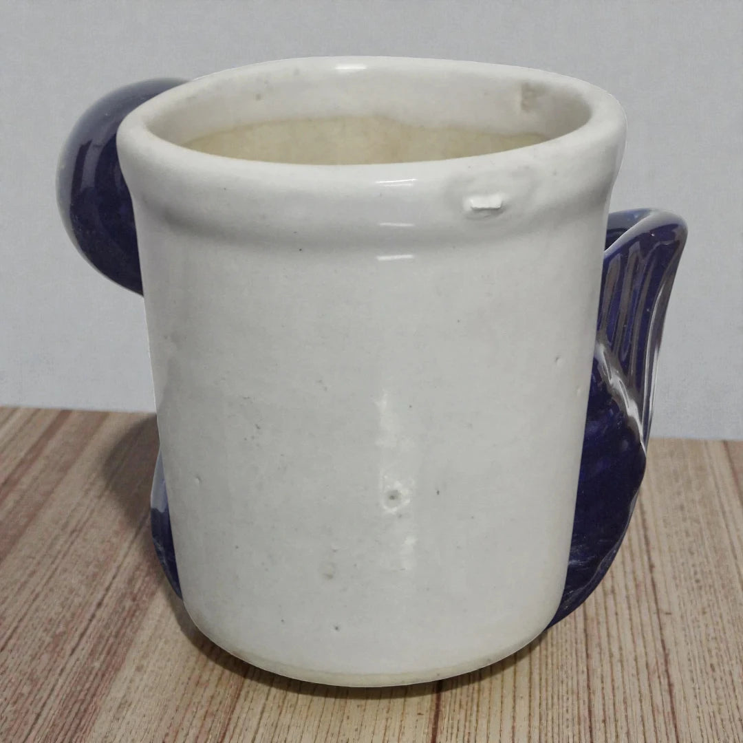 Plain White Ceramic Pot (3 inches)