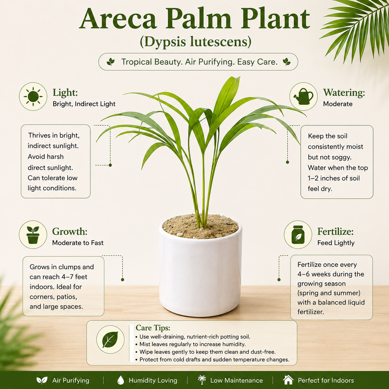 Areca Palm Plant