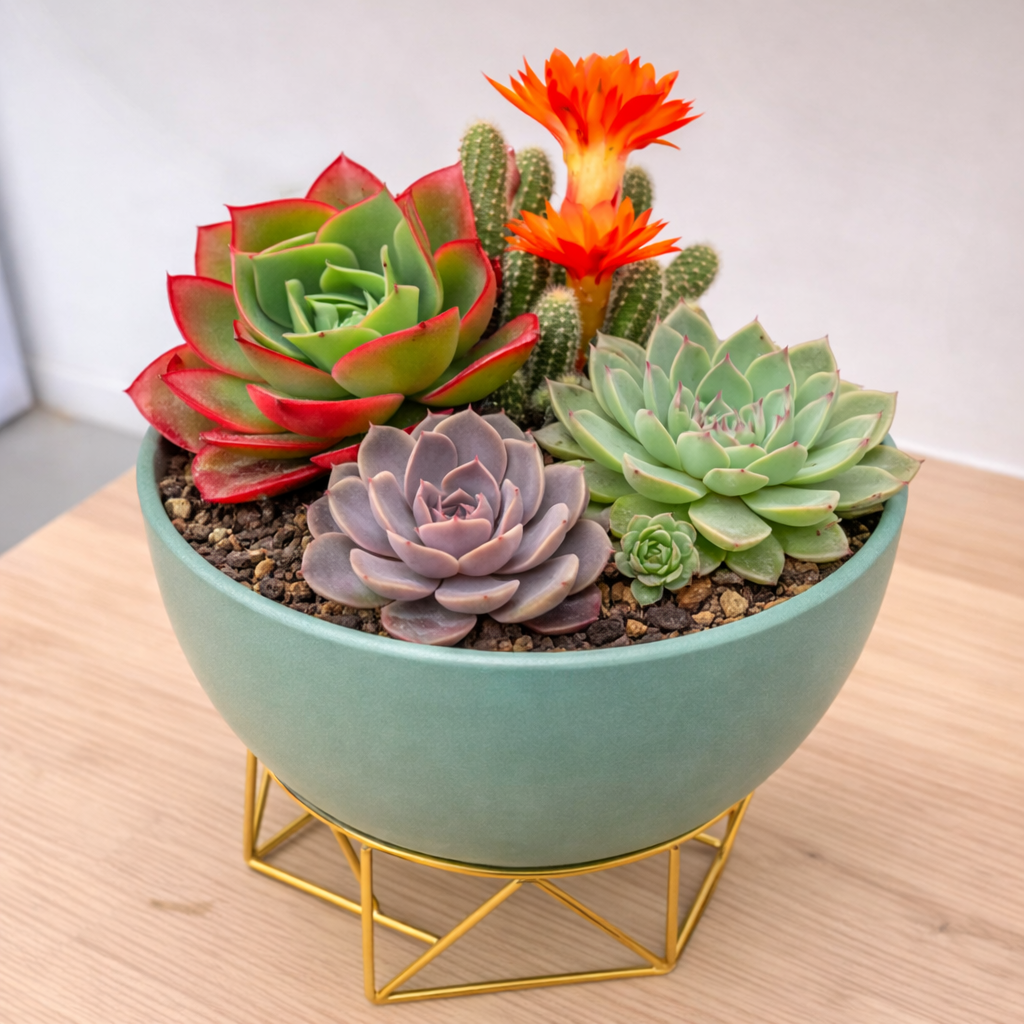 Succulent Combo D35 – 4 Rare Indoor Plants ₹399