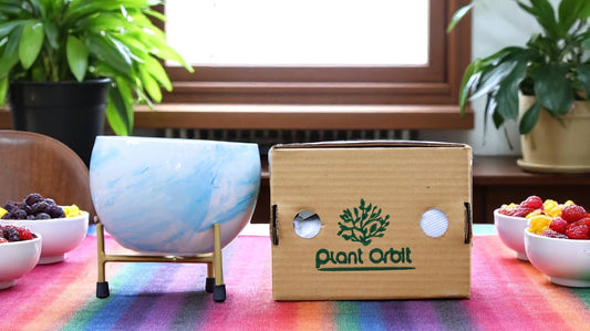 Light Blue Apple Meena pot ( A4)