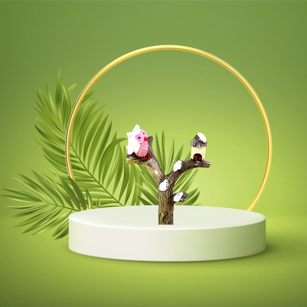 OWL TREE MINIATURE (M-152)