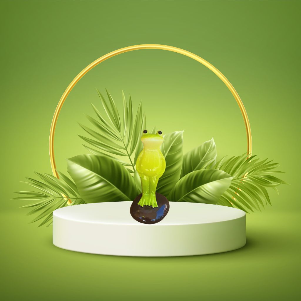 STANDING FROG MINIATURE (M-199)