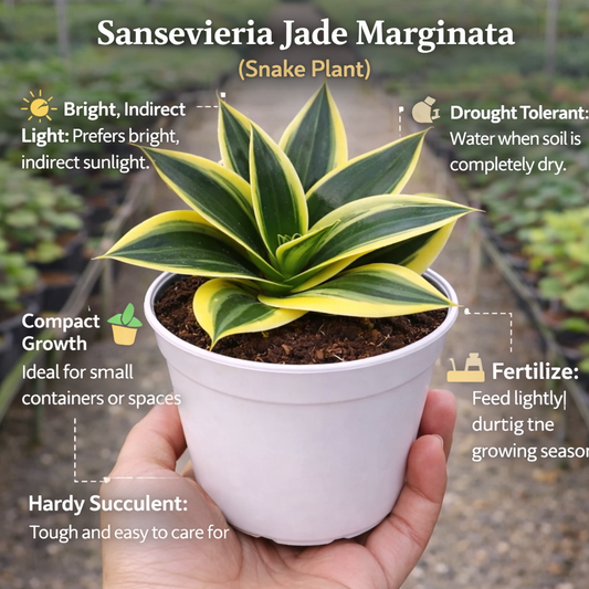 Sansevieria Jade Marginata