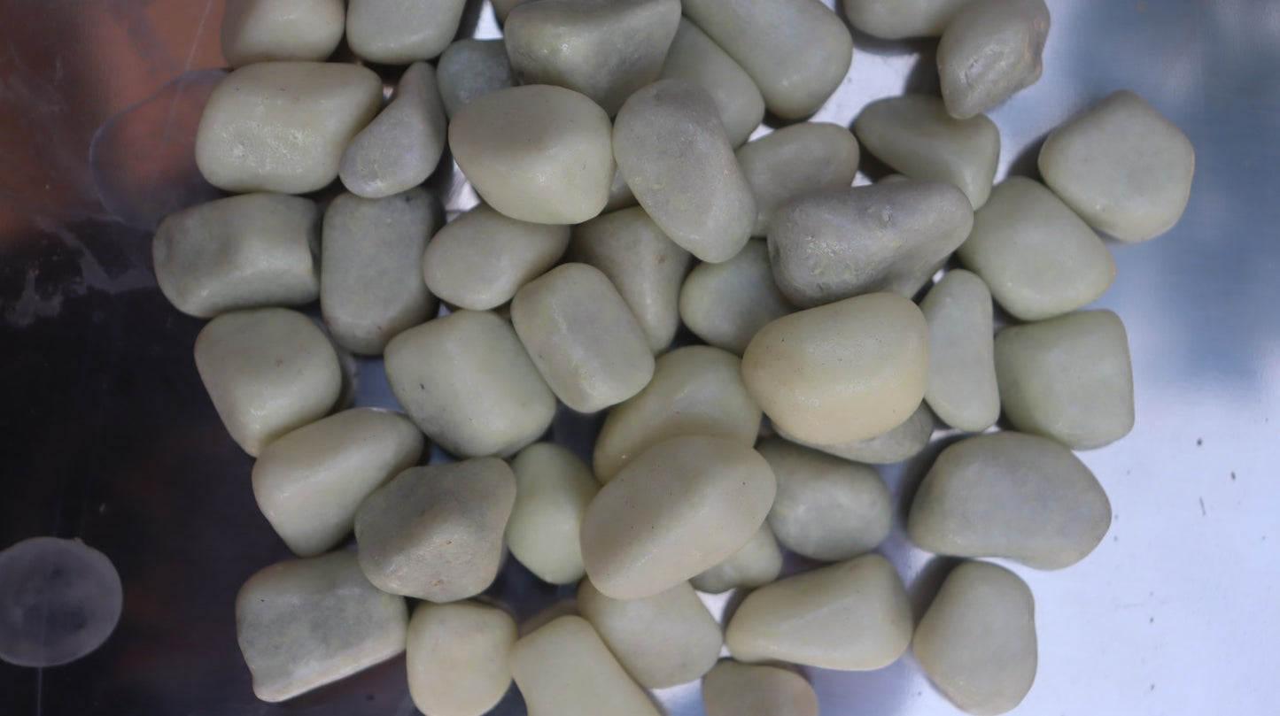 White Decorative Pebbles 1 kg