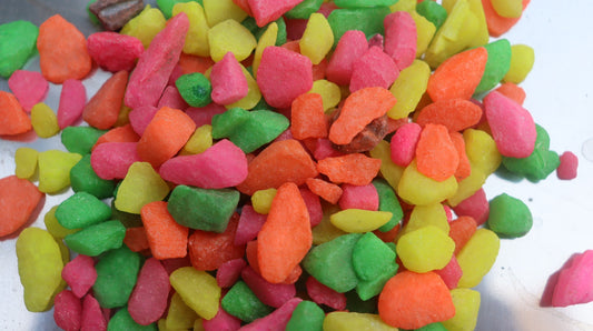 Small Decorative  Multi  Colour Pebbles 1 kg