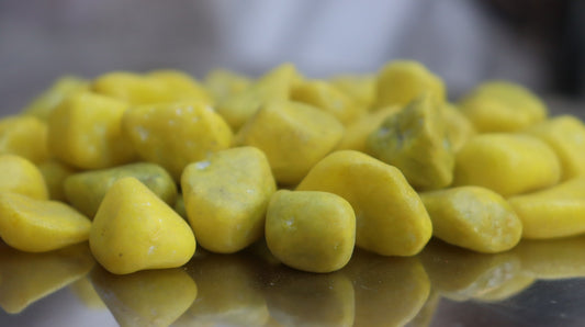 Yellow Decorative Pebbles 1 kg