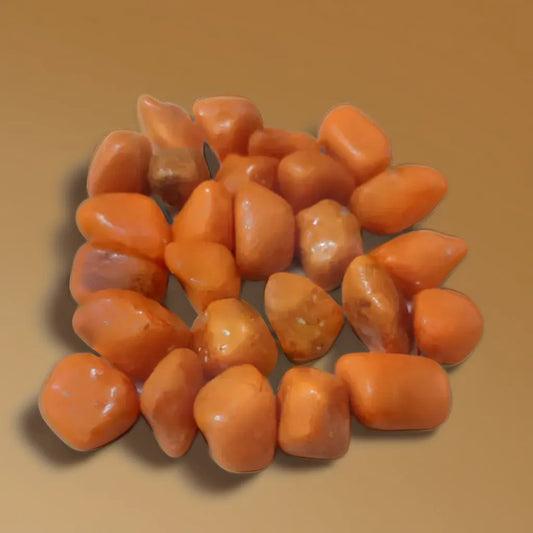 Orange Decorative Pebble Stones (100 g)