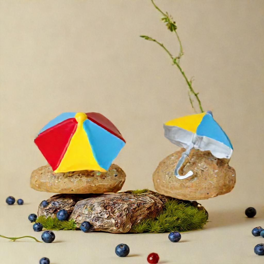 Resin Umbrella Miniature (M-256)