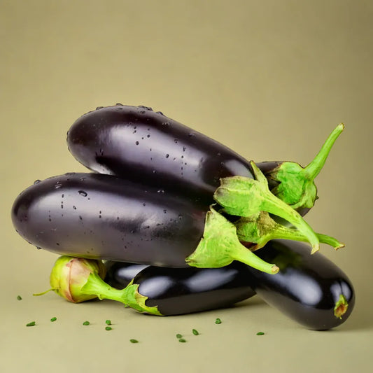 BRINJAL (LONG) DESI VEGETABLE SEEDS (50 seeds)