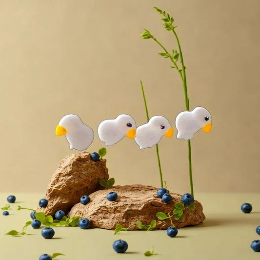 Bird Pin 1 Pair Miniature (M-207)