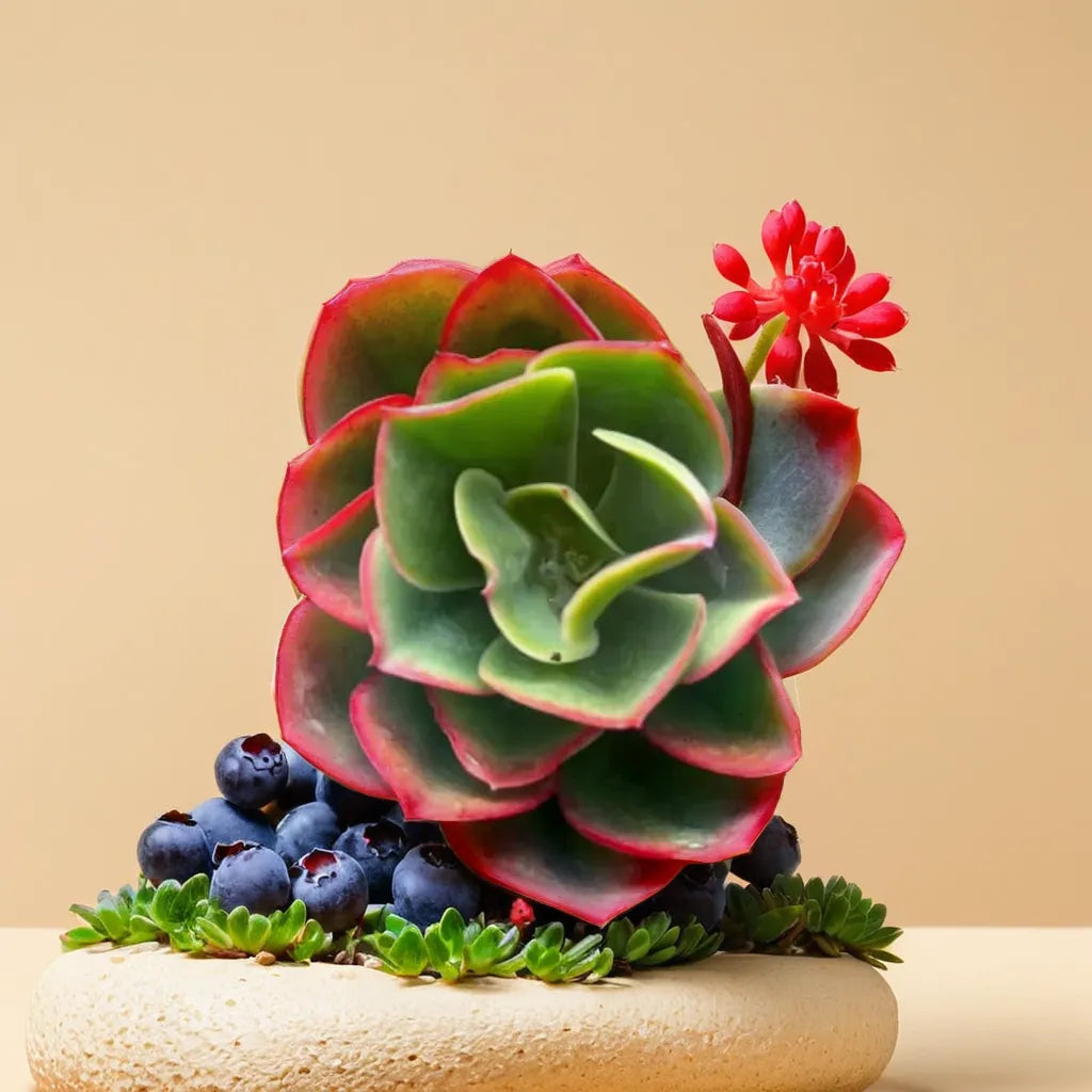 Red Echieveria (Echeveria pallida E.Walther)