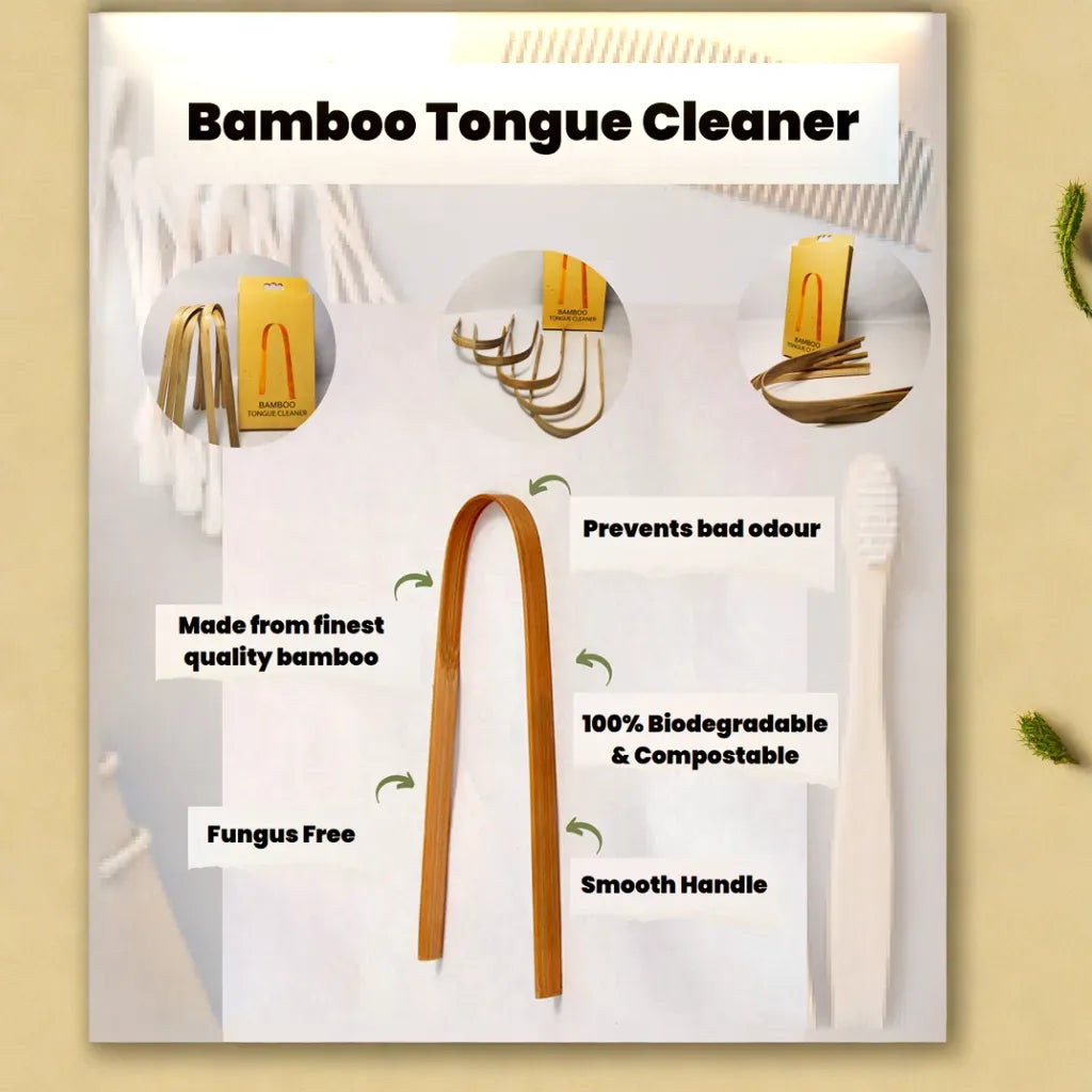 Bamboo Tongue Cleaner