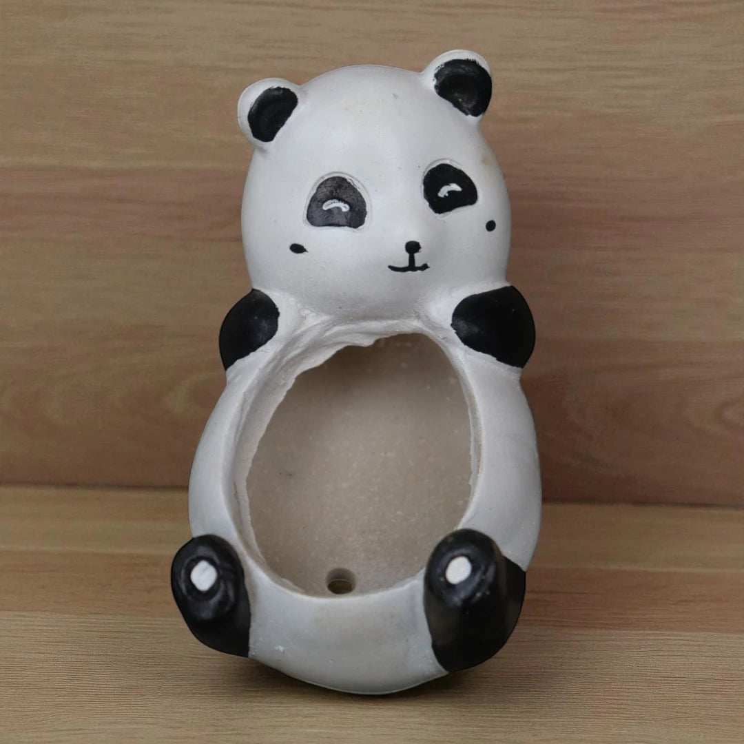 Black & White Cat Planter