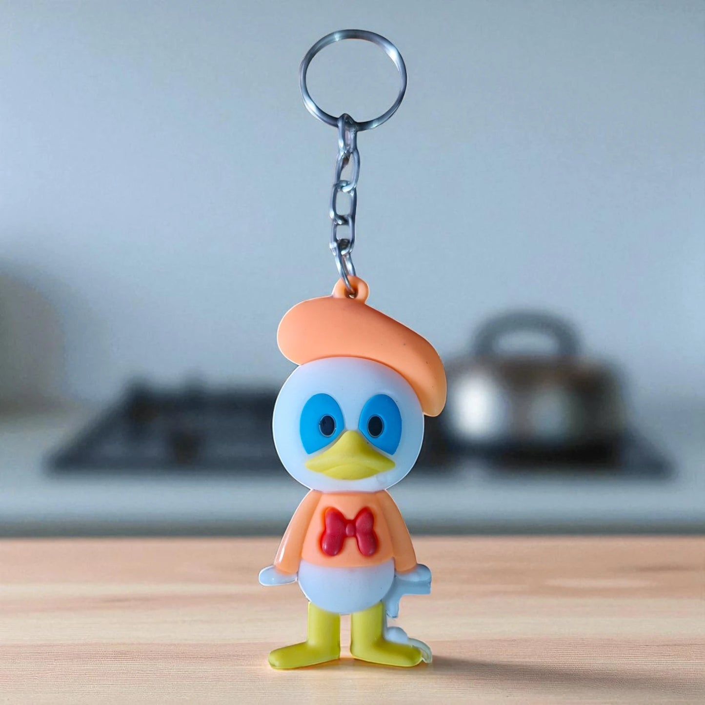 Orange Donald Duck Keychain (K-161)
