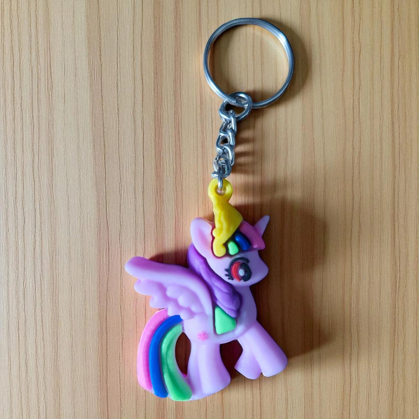Purple Unicorn Keychain (K-173)
