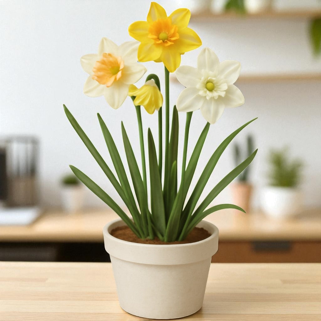 Nargis (Daffodils) Bulbs Mix Colour