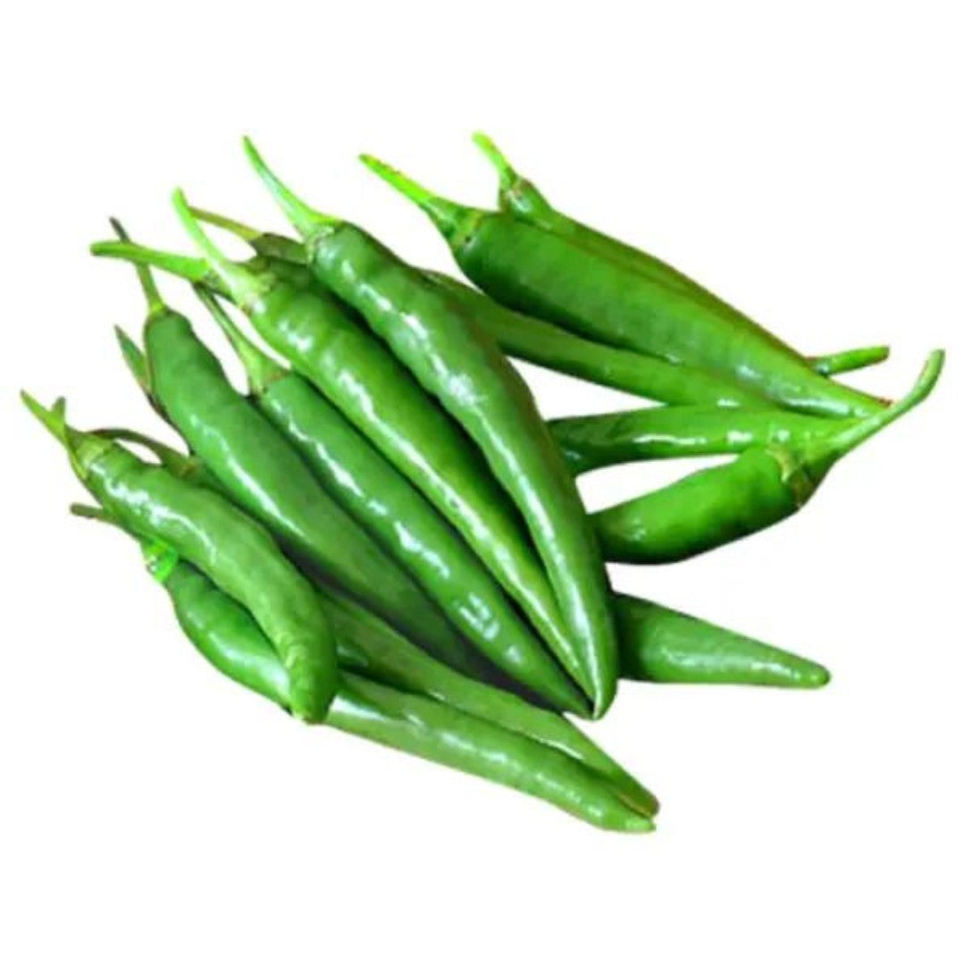 GREEN CHILLI DESI VEGETABLE SEEDS (50 seeds) plant-orbit
