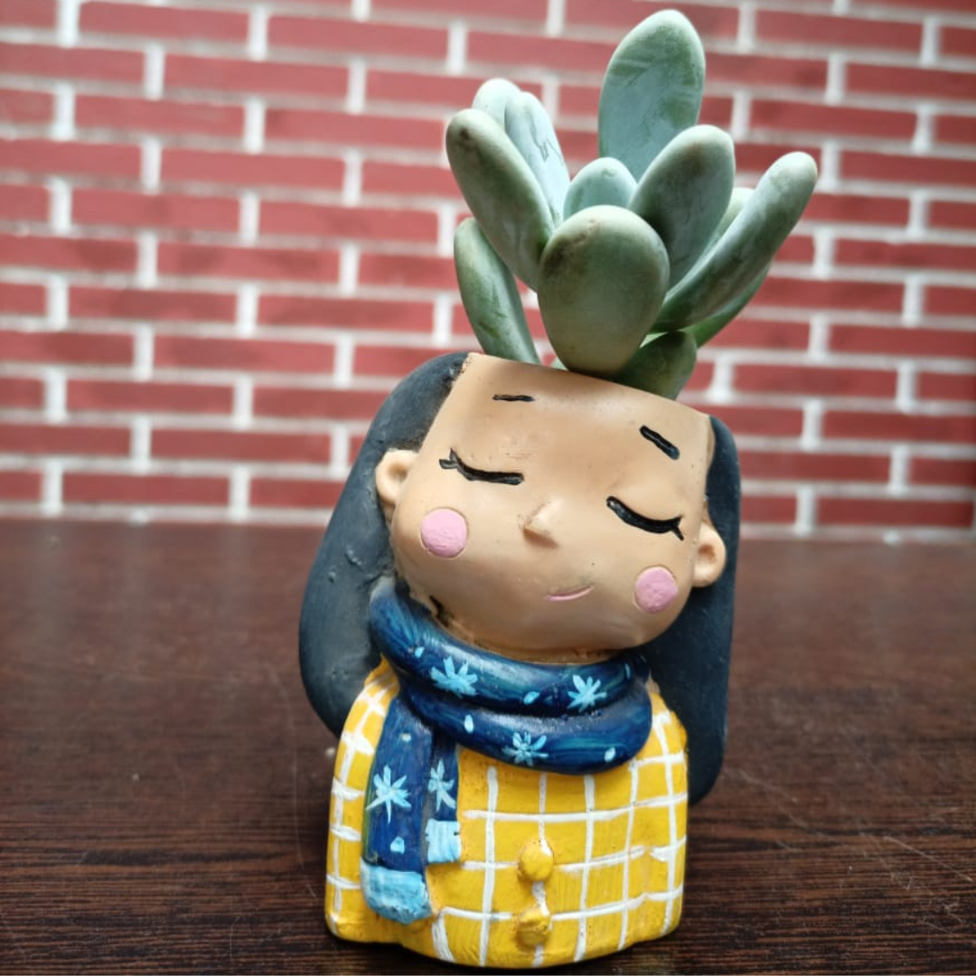 Sleeping Girl Planter plant-orbit