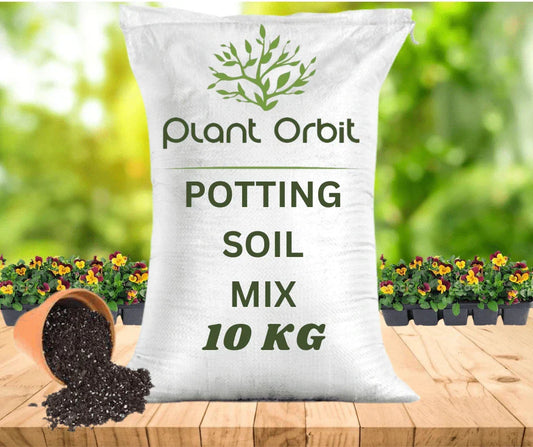 Plant Orbit 10 KG potting soil mix for succulents, featuring well-draining soil perfect for healthy succulent growth and gardening.