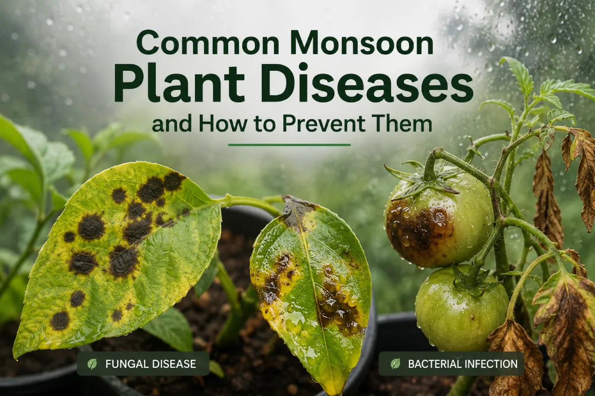 How to Prevent Common Monsoon Plant Diseases