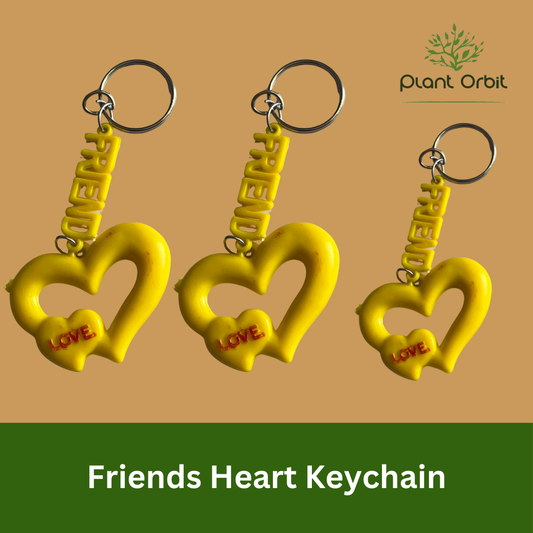 Friends Heart Keychain