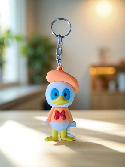 Orange Donald Duck Keychain (K-161)