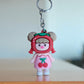 Pink Doll Keychain (K-179)