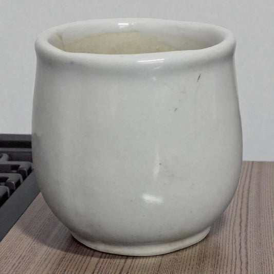 White Ceramic Spout Pot