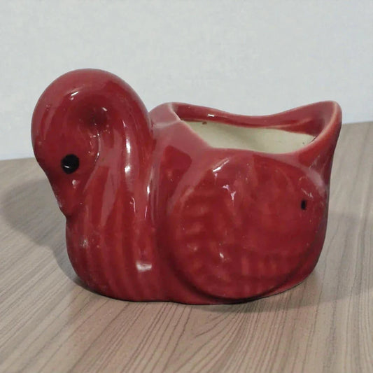 Red Duck Ceramic Pot