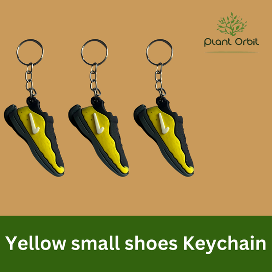 Small Yellow Shoes Keychain