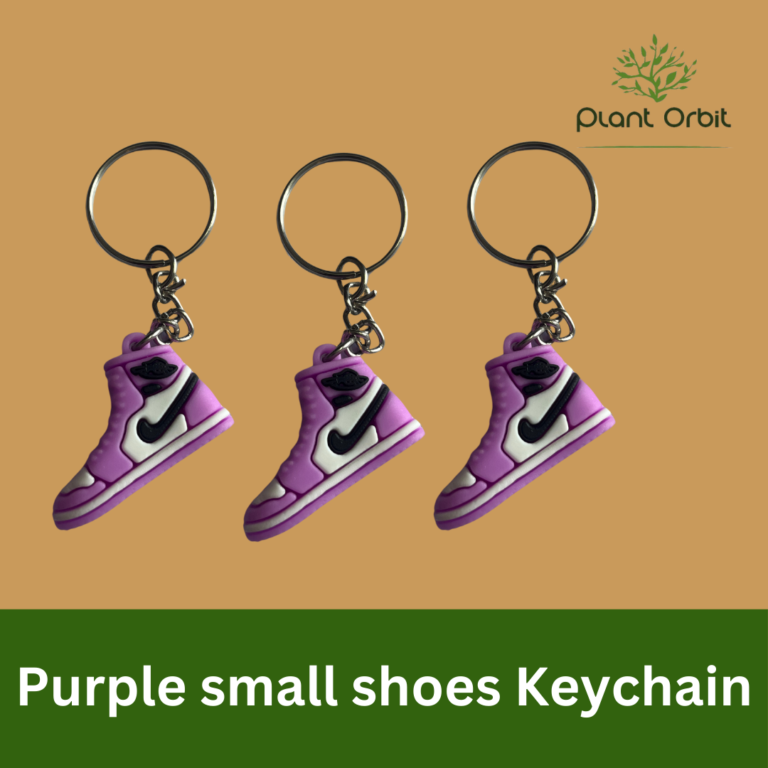 Purple small shoes Keychain