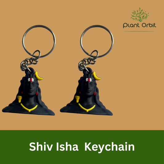 Shiv Isha keychain