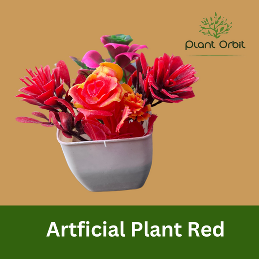 Artificial Plant Red