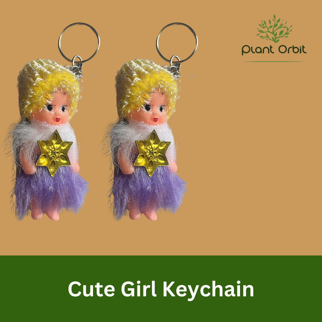 Cute girl Keychain