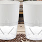 White Self watering pot