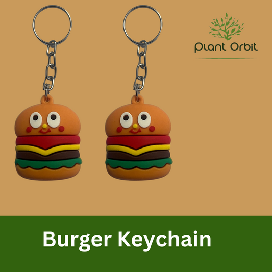 Burger Keychain