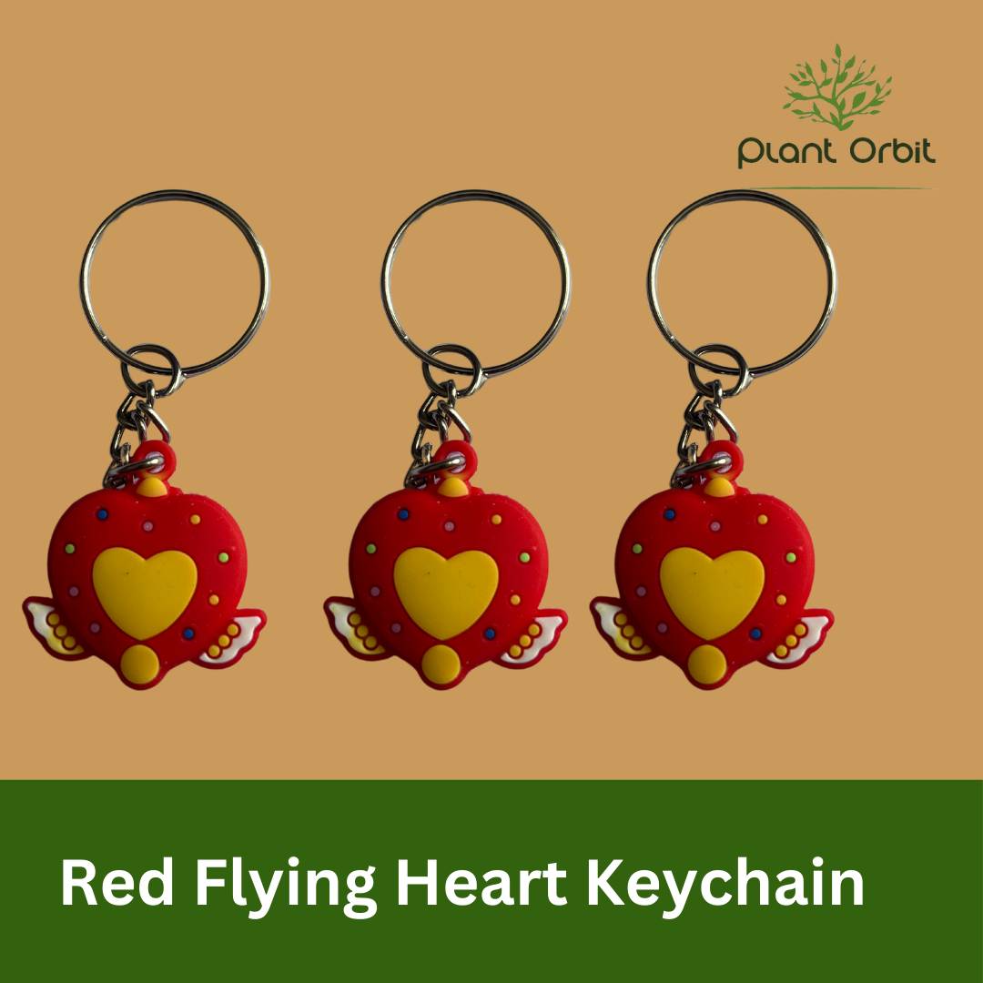 Flying Heart Keychain