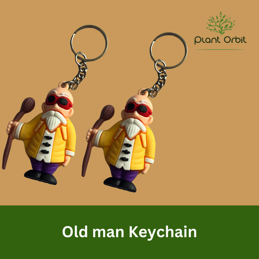 Old man Keychain