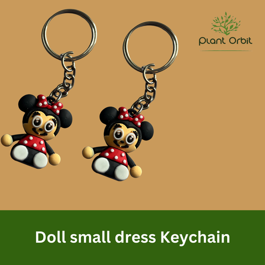 Doll small dress keychain