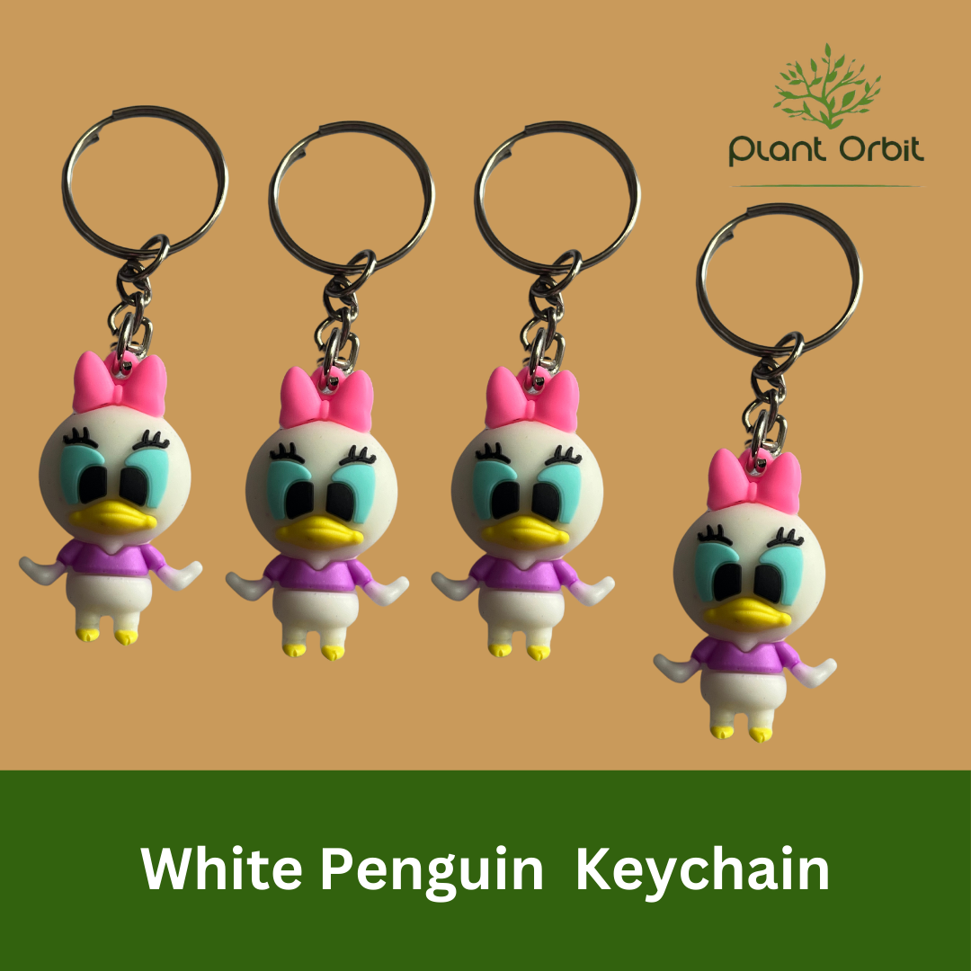 White Penguin Keychains