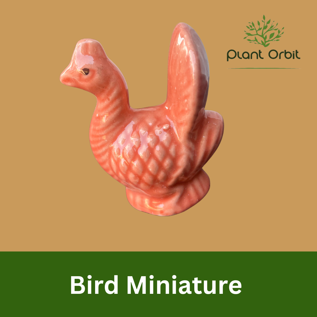 Pink bird Miniature