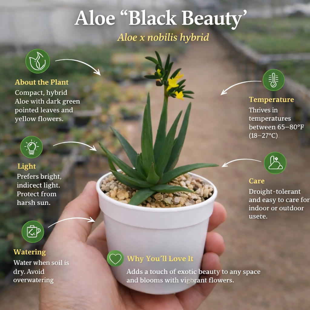 Air Purifying Plants Combo - Set of 7 Live Succulent Plants by Plant Orbit