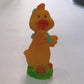Tiny baby chicken miniature, perfect for adding a playful touch to indoor settings.